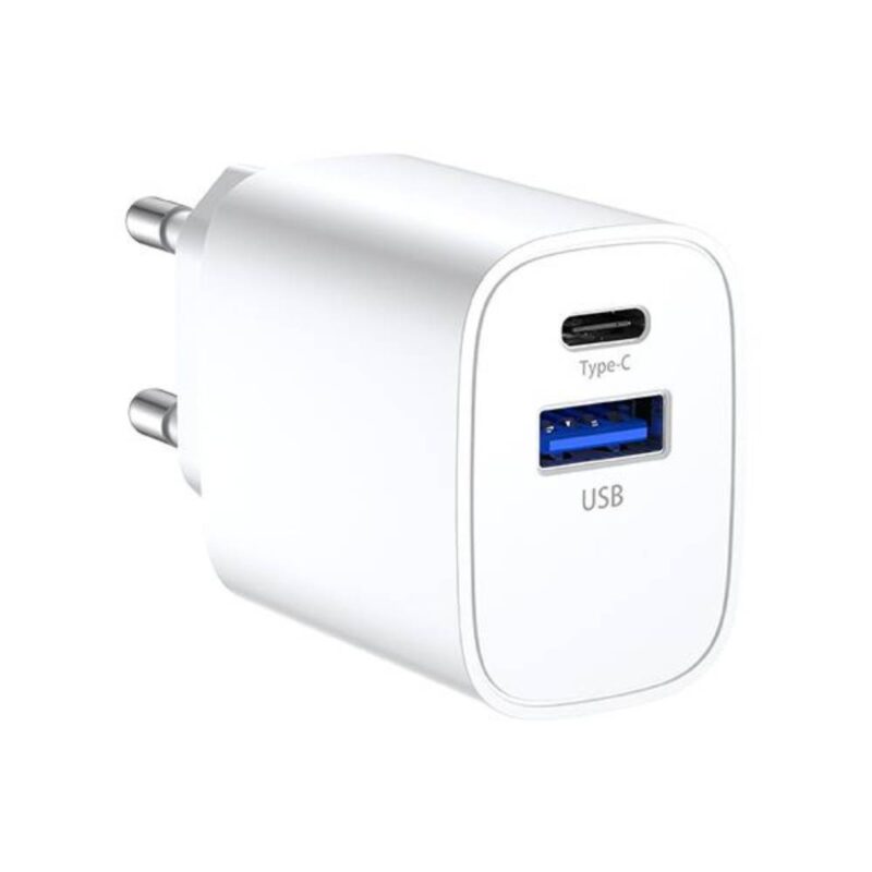 Adaptor Vivan Power Turbo18 Dual port Type-C & USB