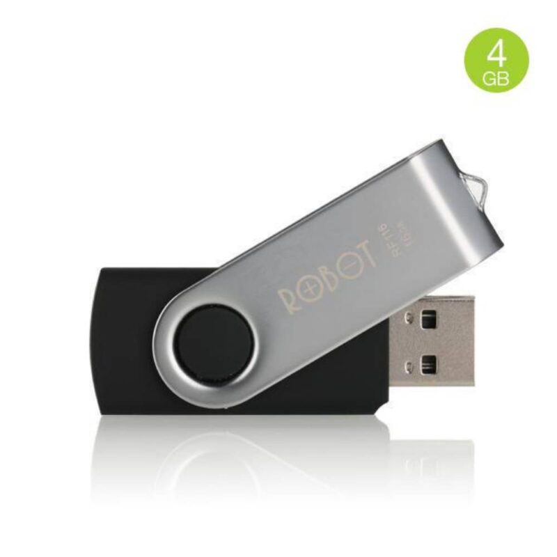 Flashdisk Robot RF104 Rotatable USB 2.0 4GB 01