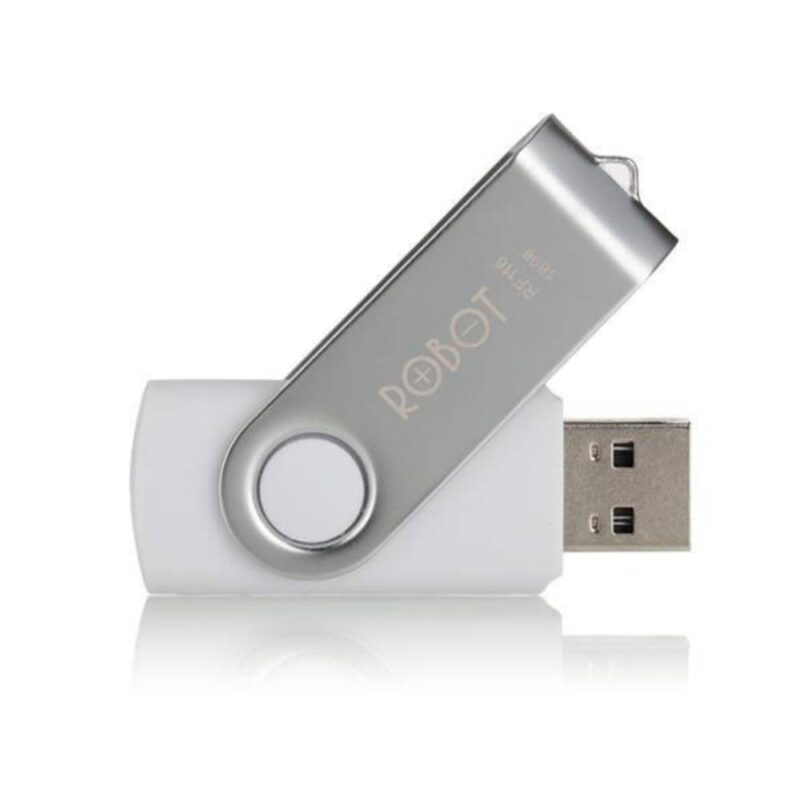 Flashdisk Robot RF108 Rotatable U-Disk 01