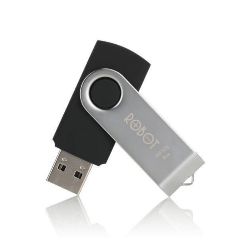 Flashdisk Robot RF108 Rotatable U-Disk 06