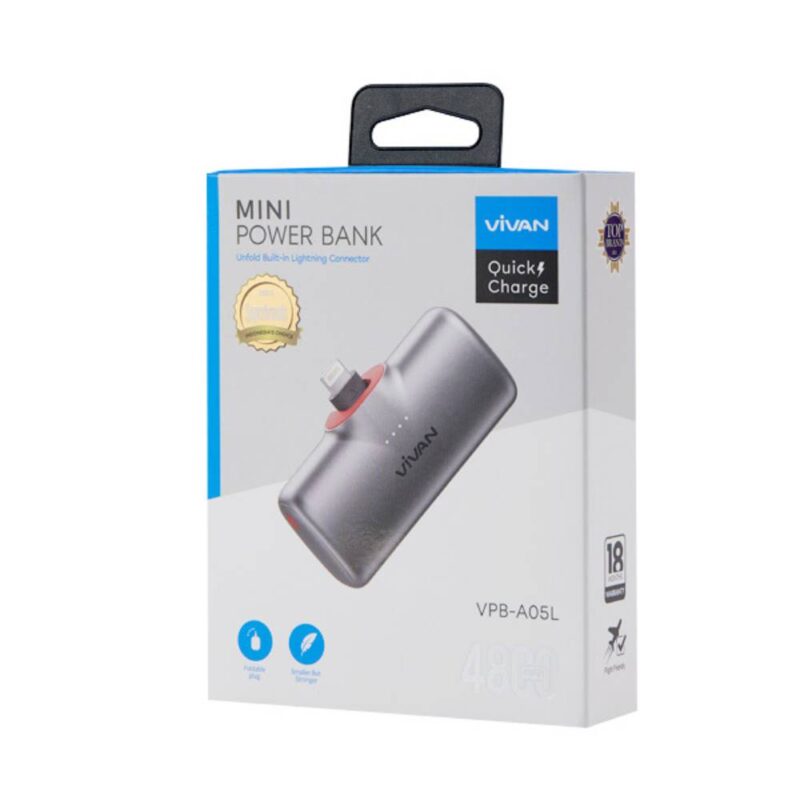 VIVAN Powerbank VPB-A05L Praktis dan Efisien