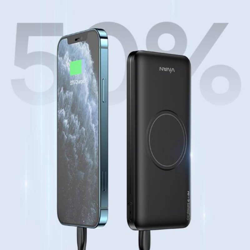 VIVAN Power Bank VPB-W11 Wireless 20W QC3.0